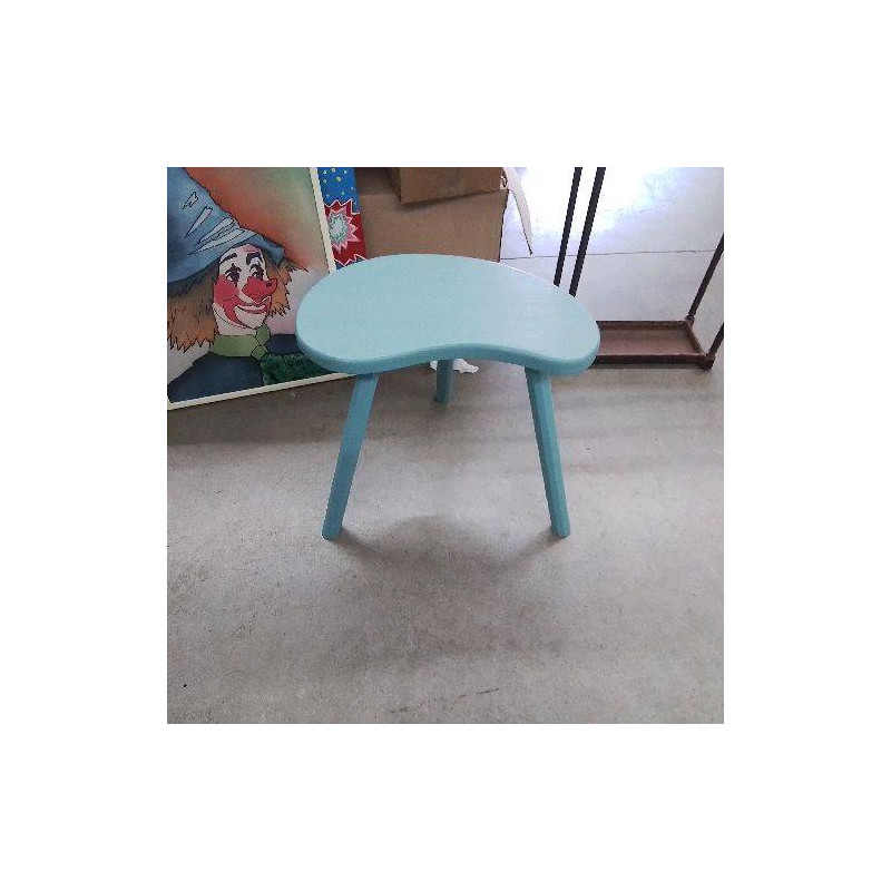 TABOURET BLEU