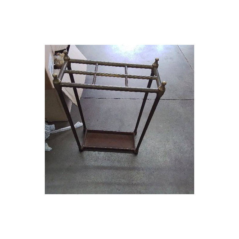 PORTE PARAPLUIES FONTE ET LAITON