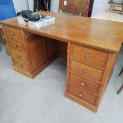 BUREAU DOUBLE CAISSONS