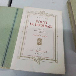 POINT DE LENDEMAIN 