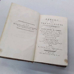 LIVRE ABRÉGÉ DES TRANSACTIONS 